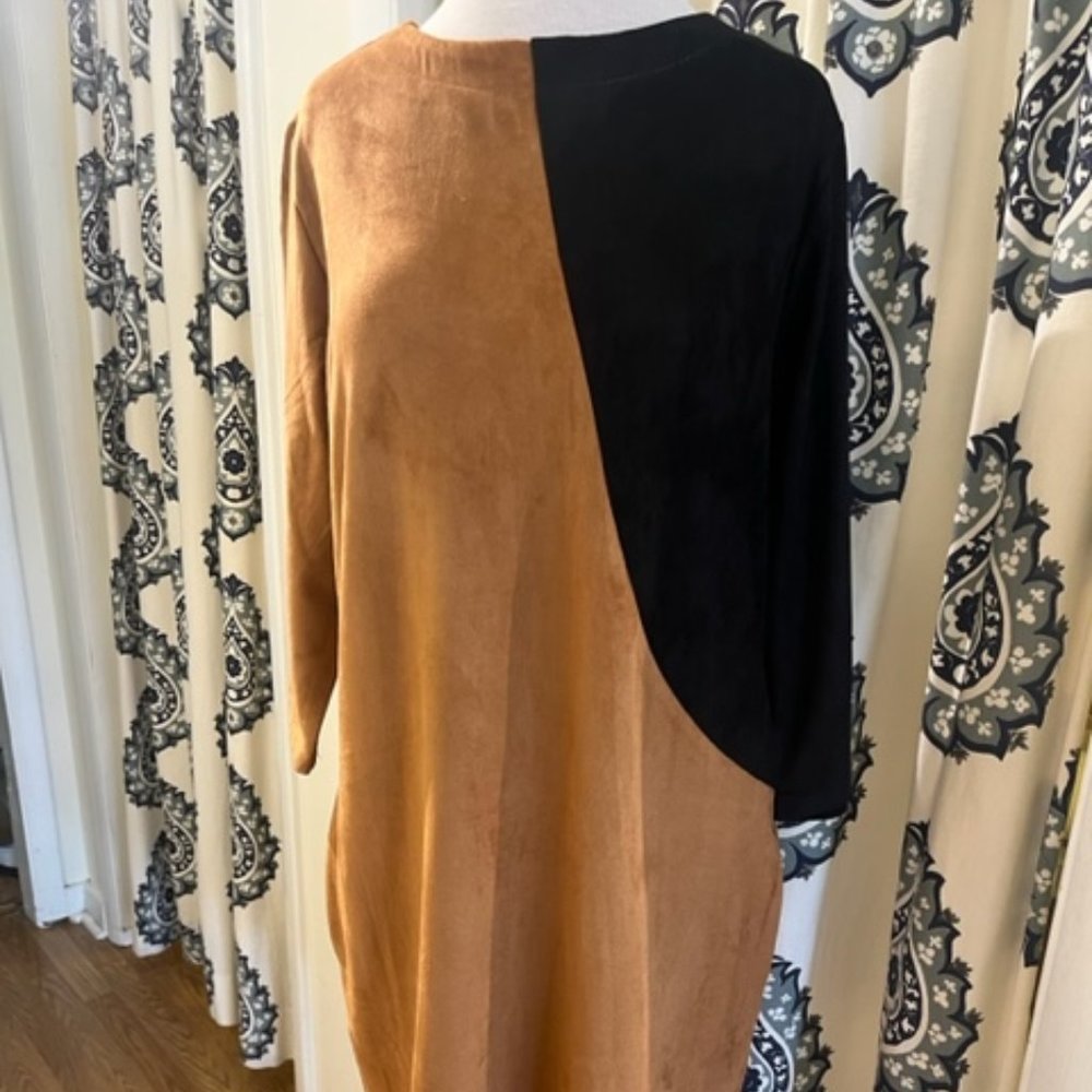 Toofan Black/Camel Dress